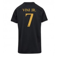 Real Madrid Vinicius Junior #7 Tretí Ženy futbalový dres 2023-24 Krátky Rukáv